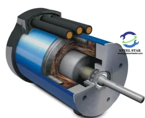 Moteur à balais du chauffage de stationnement à eau chaude